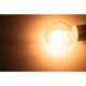 LED Filament Tropfenlampe McShine Retro E14 1W 90lm warmweiß goldenes Glas