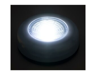 LED-Klebeleuchte McShine LK1-COB mit Klebefolie Ø70x22mm weiß