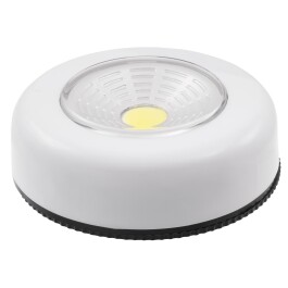 LED-Klebeleuchte McShine LK1-COB mit Klebefolie Ø70x22mm weiß