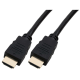 HDMI-Kabel HOLLYWOOD HDMI 1.4 vergoldete Kontakte 4K/UHD ARC HEAC 0,5m