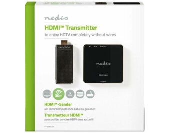 Nedis VTRA3411BK drahtloses HDMI Sender-/Empfänger Set bis 30m