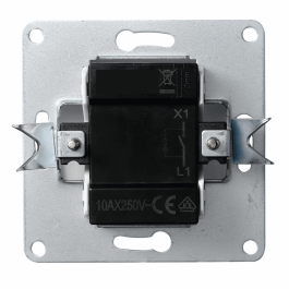 Schalter McPower Shallow 250V~/10A UP Orientierungsleuchte weiß