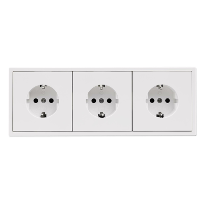 Steckdosen Set McPower Shallow Beginner 3S-Profi 4-teilig Klemmanschluss