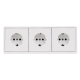 Steckdosen Set McPower Shallow Beginner 3S-Profi 4-teilig Klemmanschluss