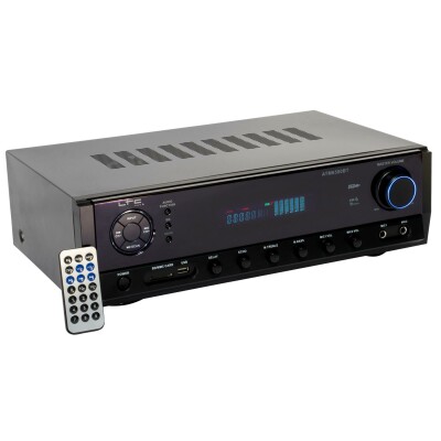 Hi-Fi Stereo Verstärker LTC ATM6500BT Bluetooth Karaoke 2x50W