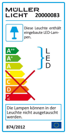 LED Unterbauleuchte 10W 580lm 56cm warmweiß...