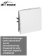 Wechselschalter McPower Shallow 250V~/10A UP Steckanschluss weiß