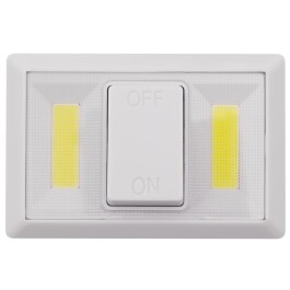 LED-Klebeleuchte McShine LK2-COB mit Klebefolie und Magnet 112x74x24mm