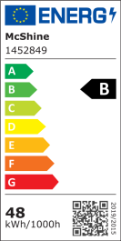 LED-Stripe McShine 10m neutralweiß 600LEDs 960lm/m 12V,4.8W/m IP20