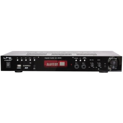 Hi-Fi Stereo Verstärker LTC ATM6000BT Bluetooth Karaoke 2x50W