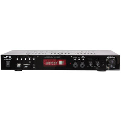 Hi-Fi Stereo Verstärker LTC ATM6000BT Bluetooth Karaoke 2x50W