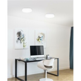 LED Deckenleuchte, 2300lm 3000K 24W warmweiß, IP44...