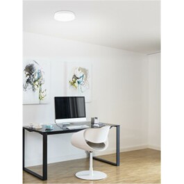 LED Deckenleuchte, 2300lm 3000K 24W warmweiß, IP44 240x34mm