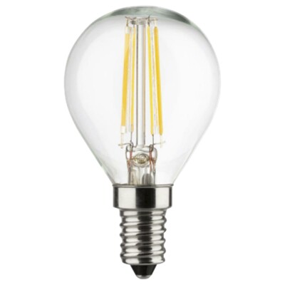 LED Filament Tropfenlampe E14 4W 470lm 2700K warmweiß 3er Set