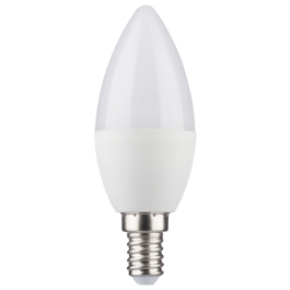 LED Kerzenlampe E14 5,5W 470lm 2700K warmweiß 3+1 Set
