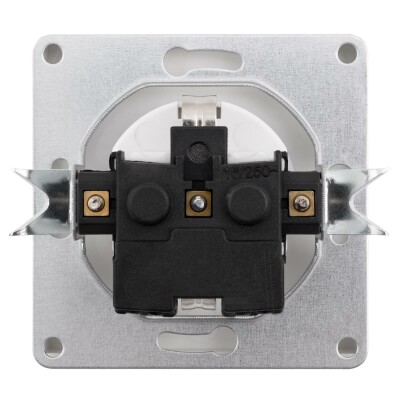Schutzkontakt-Steckdose McPower Shallow 250V~/16A UP Klemmanschluss weiß