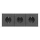 Steckdosen Set McPower Shallow Beginner 3S-Profi 4-teilig Klemmanschluss