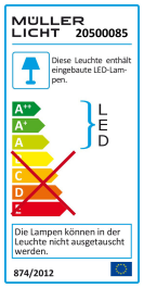 LED Deckenleuchte 1600lm,3000K,25W,warmweiß,IP44 280x280x51mm Bewegungsmelder