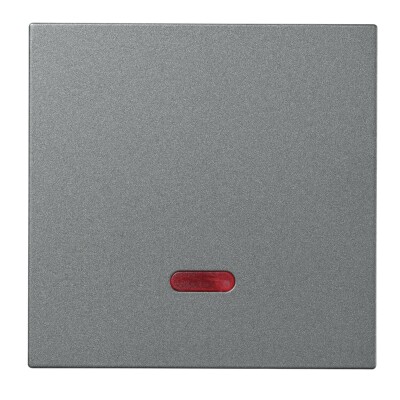 Schalter McPower Shallow 250V~/10A UP Orientierungsleuchte Steckanschluss anthrazit
