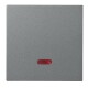 Schalter McPower Shallow 250V~/10A UP Orientierungsleuchte Steckanschluss anthrazit