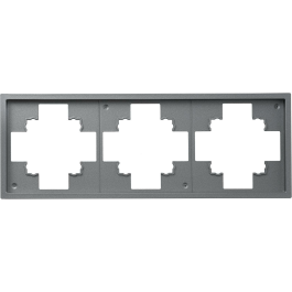 Rahmen McPower Shallow 3-fach anthrazit