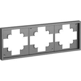 Rahmen McPower Shallow 3-fach anthrazit