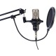 Mikrofon LTC STM200-Plus ideal für z.B. Podcast oder Streaming Plug&Play USB