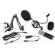 Mikrofon LTC STM200-Plus ideal für z.B. Podcast oder Streaming Plug&Play USB