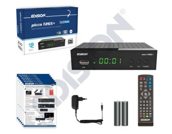 Edision picco T265+ DVB-T2/C Receiver schwarz