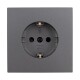 Schutzkontakt-Steckdose McPower Shallow 250V~/16A Einsteckschutz Steckanschluss 18er-Pack