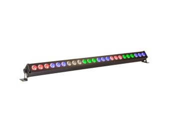 LED-Lichtleiste IBIZA LEDBAR24-RC 24x 4W RGB+W LEDs DMX...