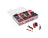 Schrumpfschlauch-Set McPower 560-teilig in Sortimentsbox rot&schwarz