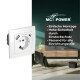 Schutzkontakt-Steckdose McPower Flair 1x USB-C 18W PD 1x USB-A weiß