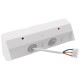 Steckdosenblock McPower Flair weiß 3-fach Schutzkontakt + USB-C / USB-A