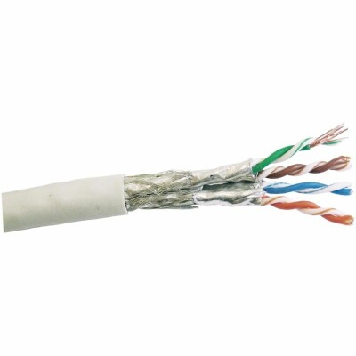 CAT 6 100m flexibel Grau - Netzwerkkabel