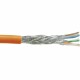 CAT 7 100m starr Orange - Netzwerkkabel