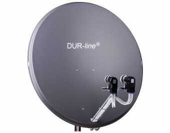 DUR-line Select 85/90cm Satellitenschüssel Alu...