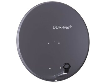 DUR-line Sat Antenne 80 cm Durchmesser anthrazit (B-Ware)