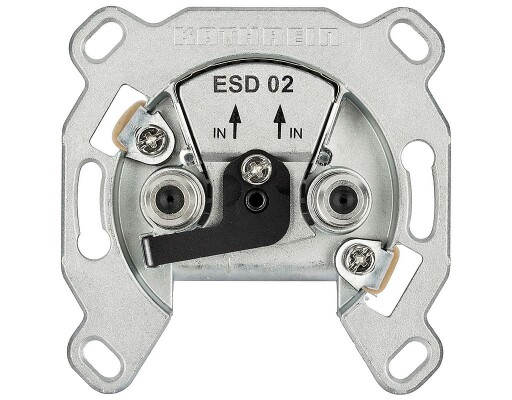 Kathrein ESD 02 SAT Antennendose 2-fach mit Twin-Sat Anschluß