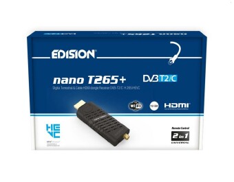 Edision nano T265+ DVB-T2/C Receiver