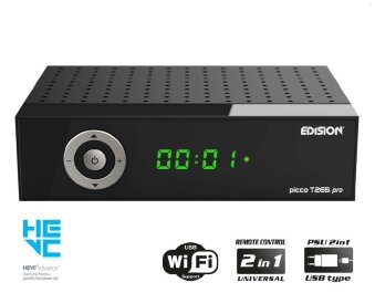 Edision Picco T265 pro DVB-T2/C terrestrischer +...