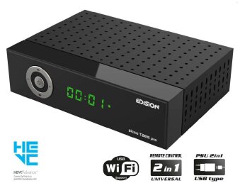 Edision Picco T265 pro DVB-T2/C terrestrischer + Kabel-Receiver
