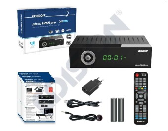 Edision Picco T265 pro DVB-T2/C terrestrischer + Kabel-Receiver