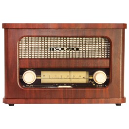 Nostalgie Radio MADISON MAD-RETRORADIO Bluetooth FM-Radio...