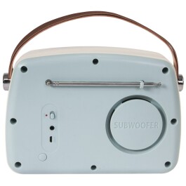 tragbares Nostalgie Radio MADISON FREESOUND-VR30 Bluetooth FM-Radio Akku