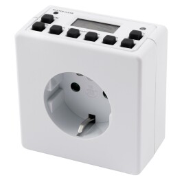 Digitale Zeitschaltuhr McPower AZ-53 10 Schaltprogramme...