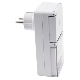 Digitale Zeitschaltuhr McPower AZ-78 IP44 - für Außen,10 Schaltprogramme