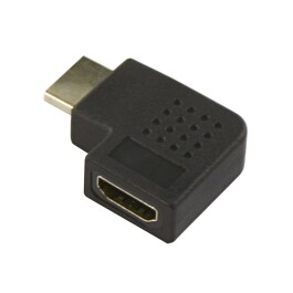 HDMI-Adapter HDMI Stecker -> HDMI Buchse rechtwinklig