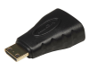 HDMI-Adapter Mini-HDMI Stecker -> HDMI Buchse