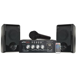 Karaoke-Set PARTY KA100 USB/SD Bluetooth inkl. Mikrofon...